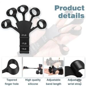 Hand Grip Strengthener -Finger Stretcher
