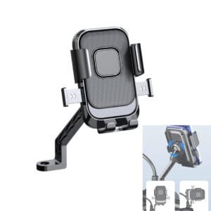 Motorcycle Phone Mount – Shockproof & Adjustable