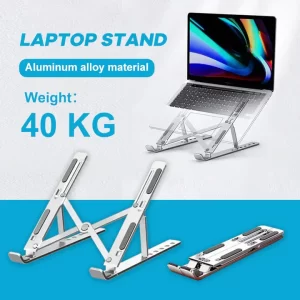 High Quality Aluminum Adjustable Portable Laptop Stand