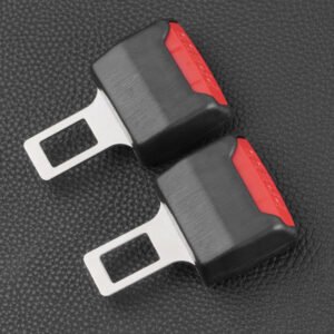 2 Pack Universal Adjustable Car Safety Seat Belt Clip Extender
