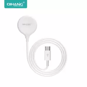 Qihang A04 Magnetic Wireless Charger – Braided USB-C Charging Cable for iWatch