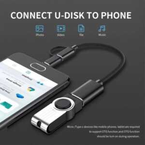 2-in-1 USB 3.0 OTG Adapter Cable – Type-C & Micro USB for Fast, Universal Connectivity