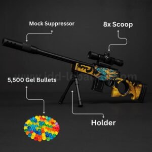 AWM Dragon Edition Sniper – High-Precision Gel Blaster with 8X HD Scope
